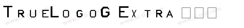 TrueLogoG Extra字体转换